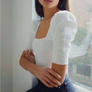 NATION - LTD Zandra smocked Top